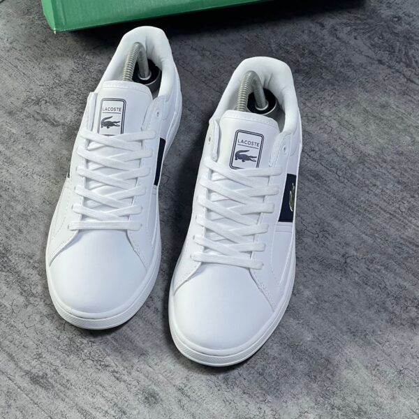 LACOSTE ACE CLIP LEATHER "WHITE/GREEN" - Image 2