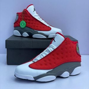 AIR JORDAN 13 RETRO GYM RED FLINT GREY
