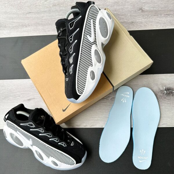 DRAKE X NIKE NOCTA GLIDE “BLACK/WHITE - Image 3