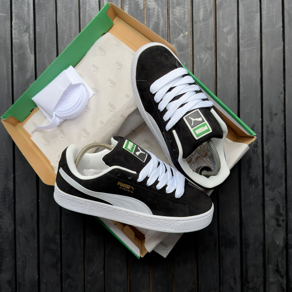PUMA Suede XL “Black/White”