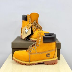 THE ORIGINAL YELLOW BOOT Timberland Premiun 6 Inch Waterproof Full Grain Yellow Boots