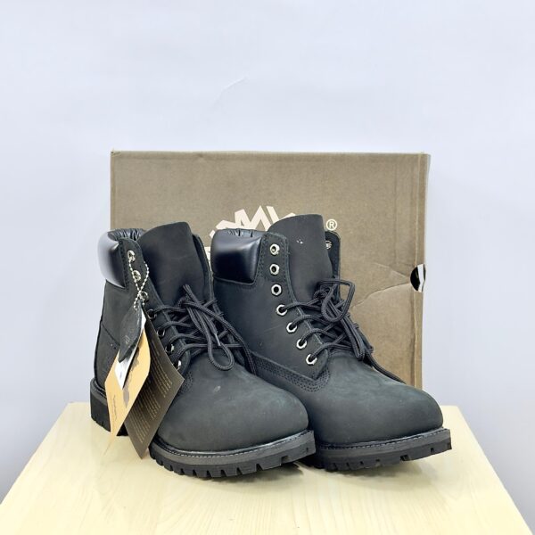 Timberland Premiun 6 Inch Waterproof Full Grain Black Boot - Image 2