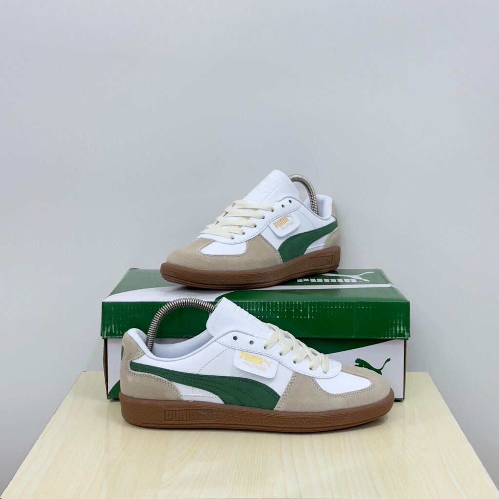 Puma Palermo LTH “White Green Gum”