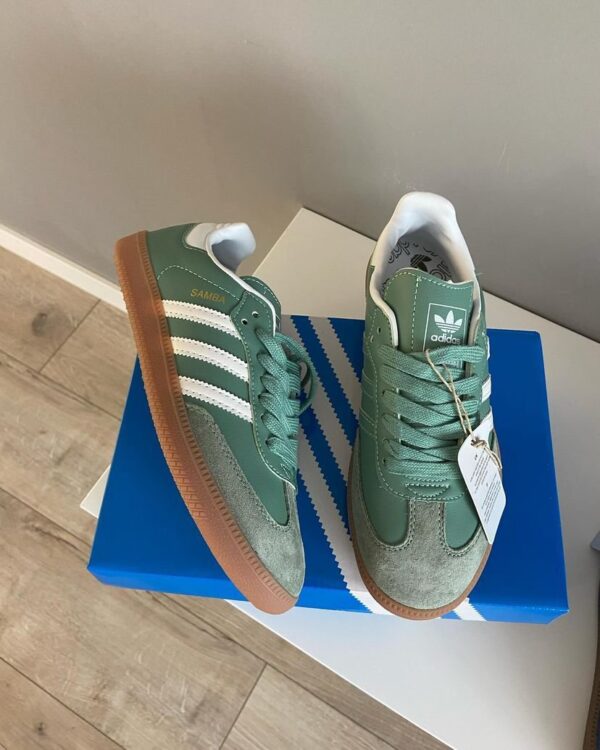 Adidas Samba OG “Silver Green" - Image 3