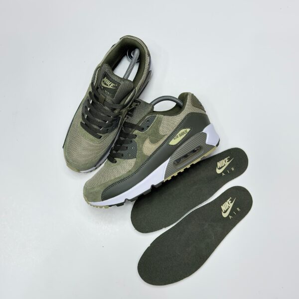 NIKE AIR MAX 90 ESSENTIAL NATURAL OLIVE - Image 3