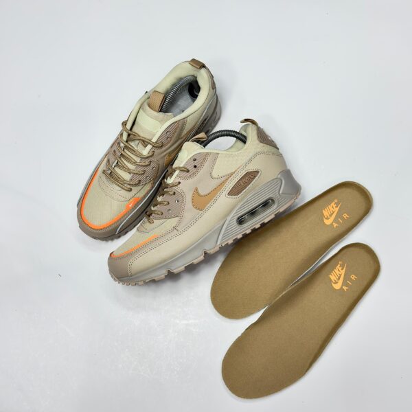 nike air max 90 surplus desert & safety orange - Image 3