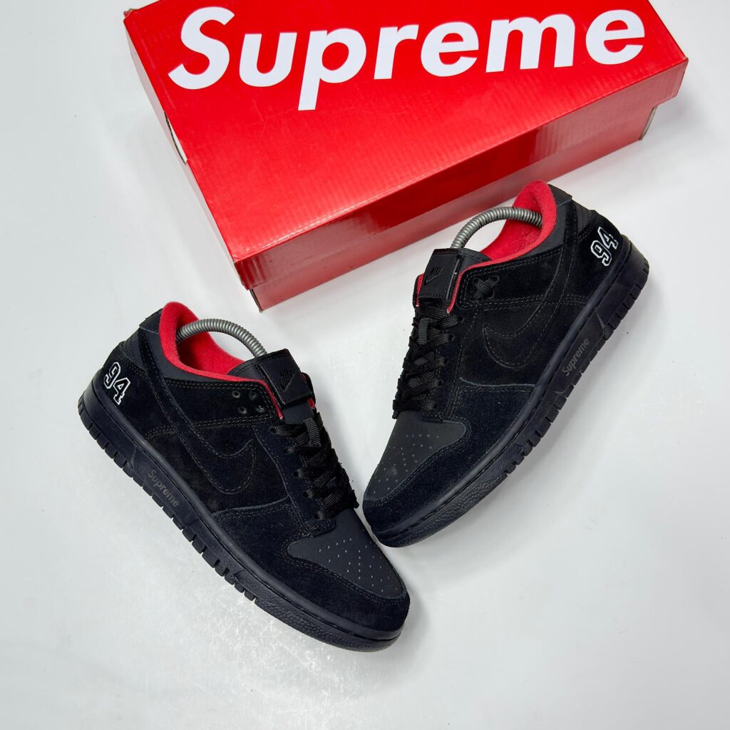 Supreme X Nike SB Dunk Black