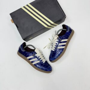 Wales Bonner x adidas Samba OG ”Croc-Effect Collegiate Navy"