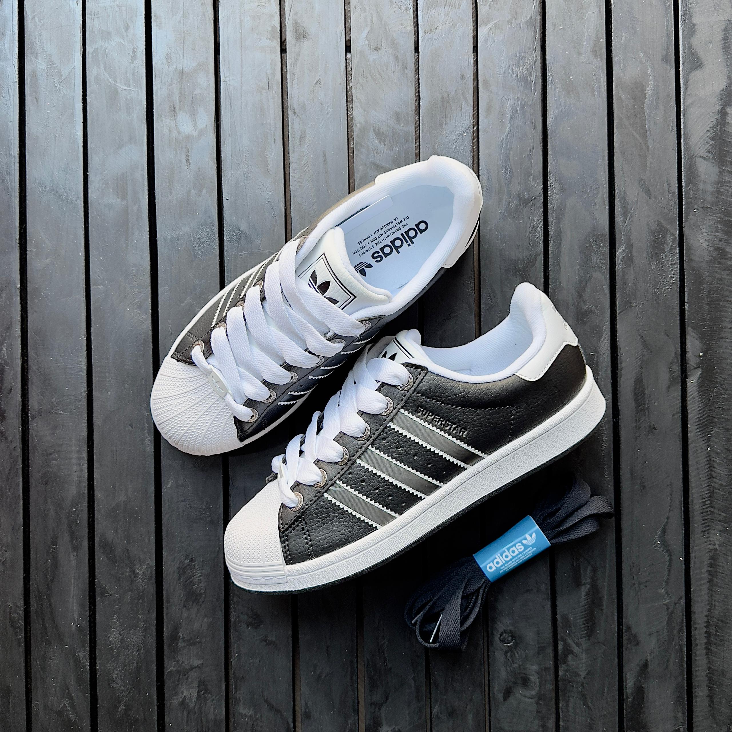 ADIDAS SUPERSTAR II CORE BLACK - Image 3