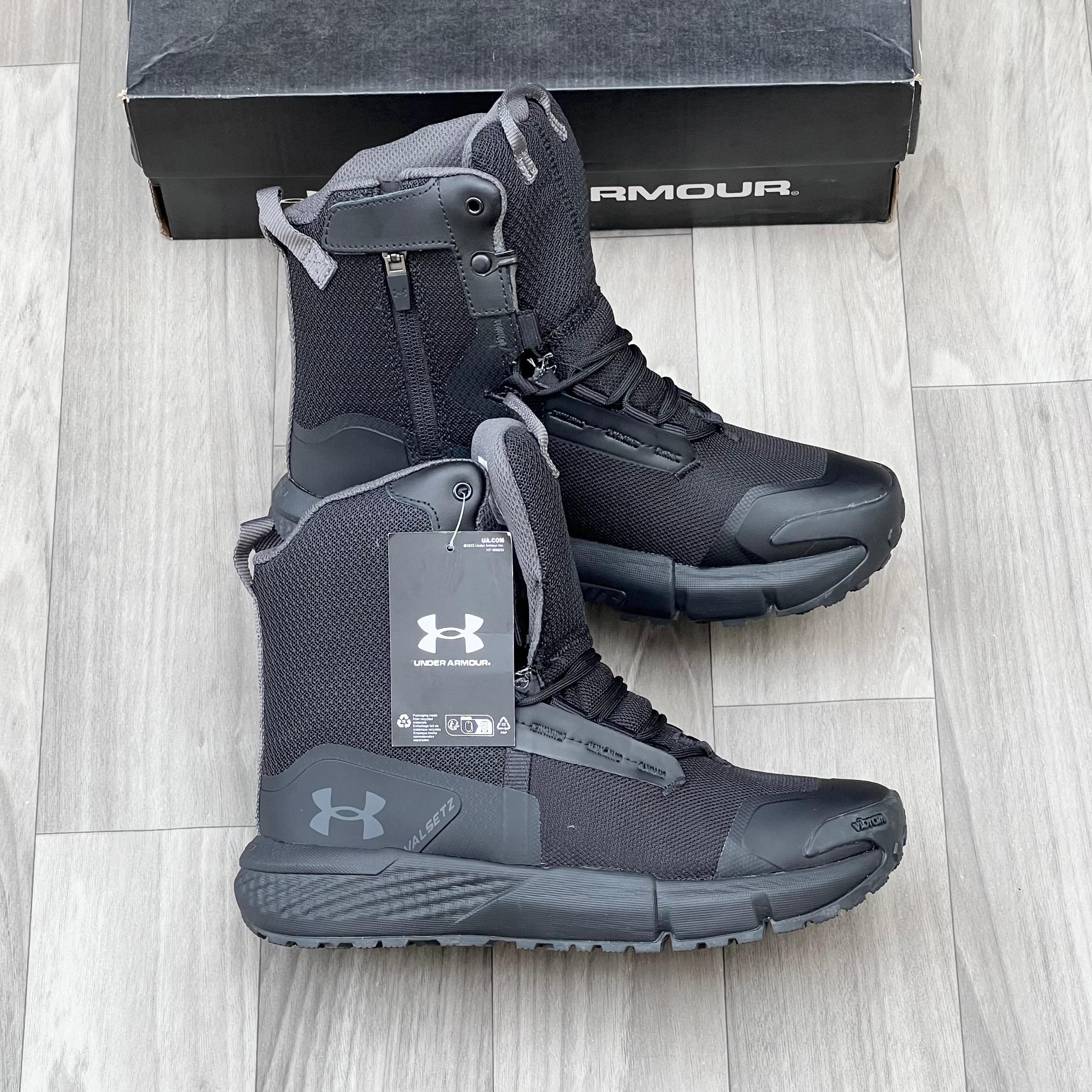 Under Armour Men's Charged Valsetz Tactical Boots black - Image 3