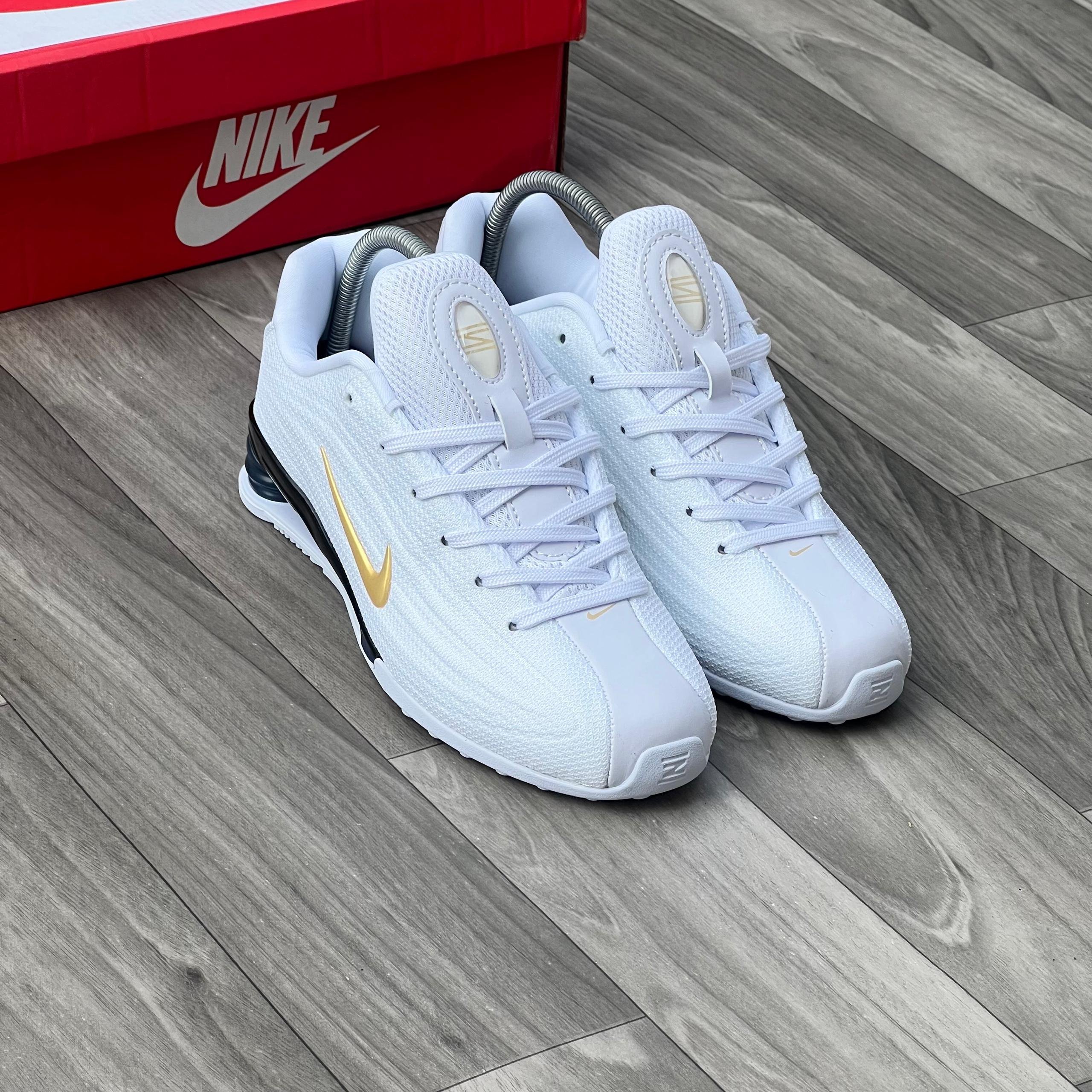 NIKE SHOX Z WHITE METTALIC GOLD